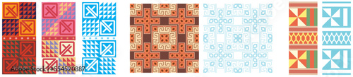 Vietnamese brocade pattern (9)	
