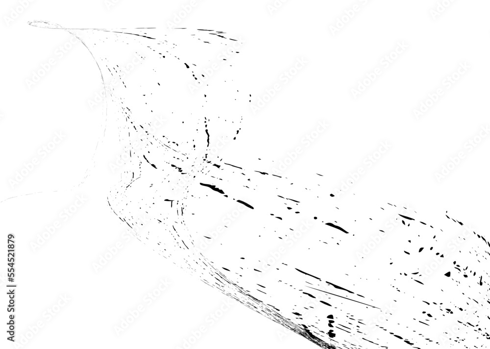 Obraz premium Strokes in different directions of black paint on a white background. Graffiti element. Design template for the design of banners, posters, booklets, covers, magazines. EPS 10