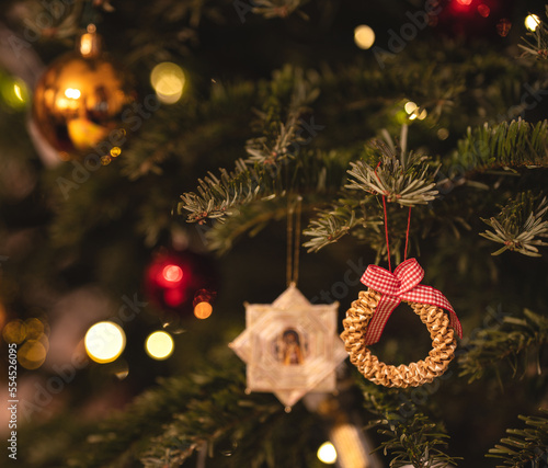 Christmas decoration on the tree