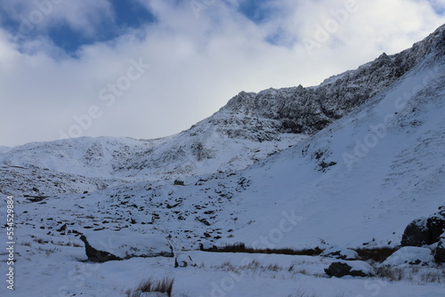Snowdonia winter carneddau wales © MountainGlory