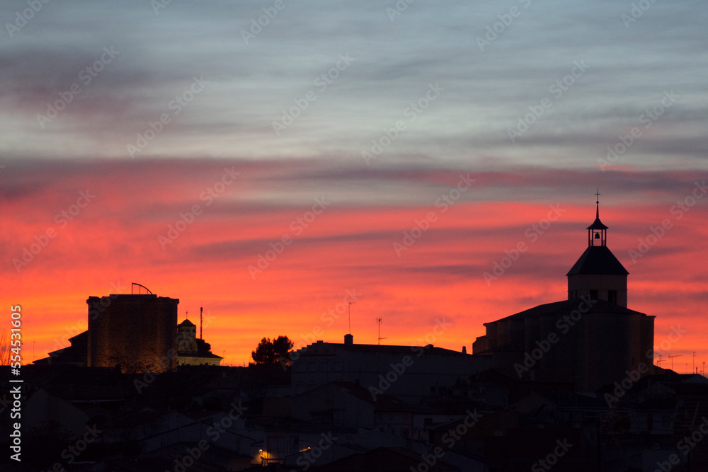 Obraz premium Atardecer