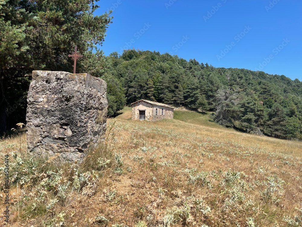 Obraz premium house in the mountains