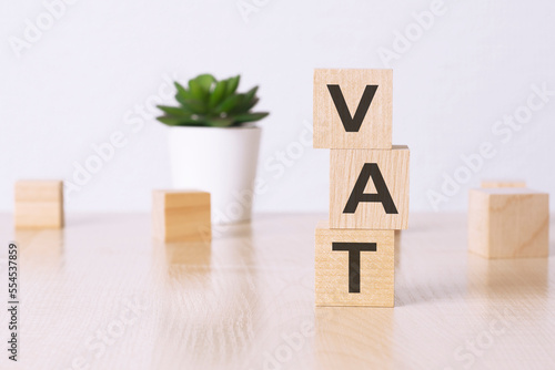 Obraz na płótnie vat - financial concept