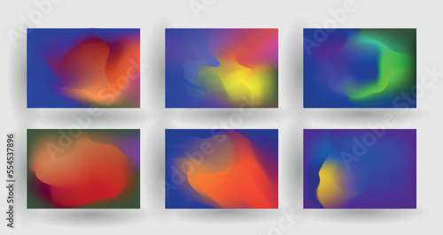Geometric pattern background texture for brochure cover design.  gradient color gradient banner template. Abstract vector wave shape for presentation templates