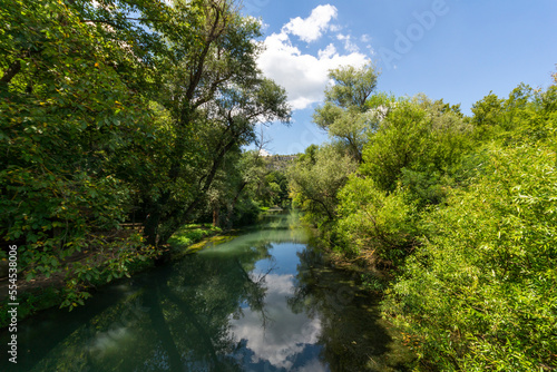Landscape of Iskar Panega Geopark along the Gold Panega River, Bulgaria © Stoyan Haytov