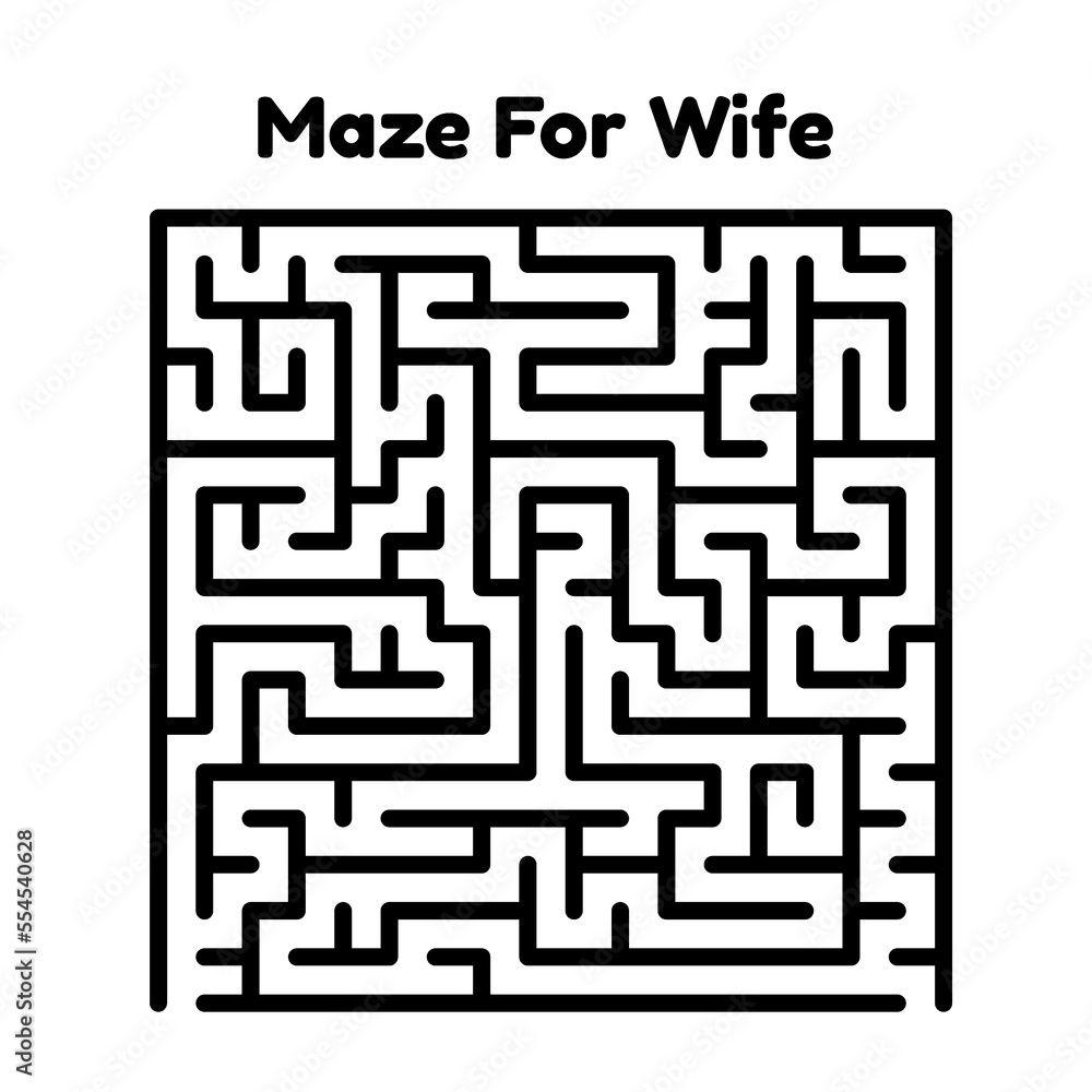 Maze Puzzle For Wife Maze Puzzle For Wife