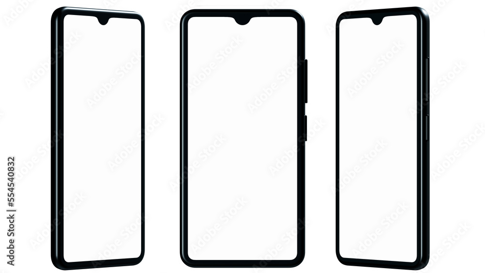 modern 3D mobile phone for your projects. Bright color with cool design modern 3D mobile phone for your projects. Bright color with cool design