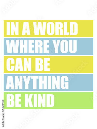 you can be kind 