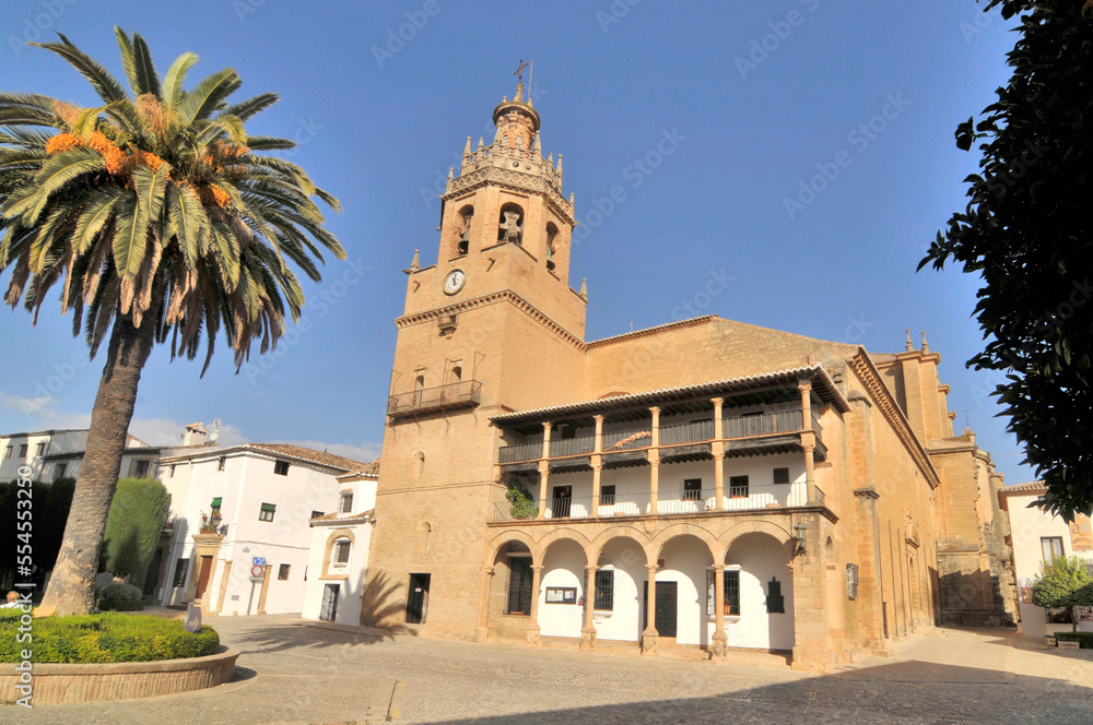 Church  de Santa María la Mayor in Ronda, Spain