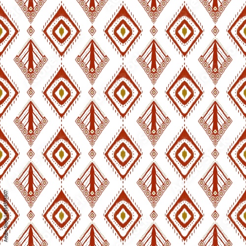 Geometrics ethnic seamless pattern in tribal. Abstract background. Design for background, wallpaper, Fabric, clothing, scarf, carpet. 