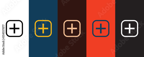 Add icon illustration isolated vector sign symbol