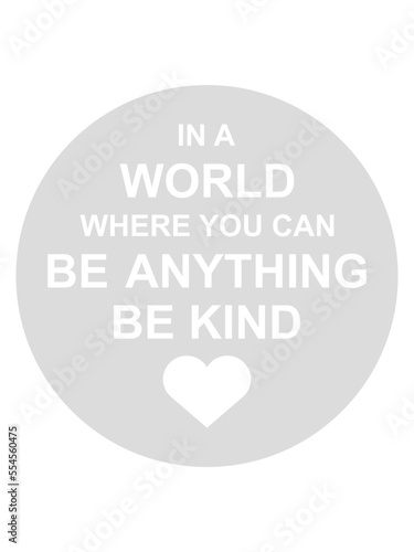 you can be kind 