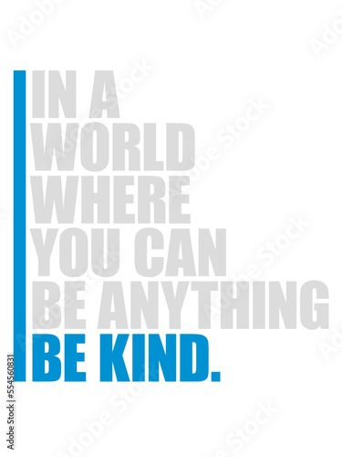 you can be kind 