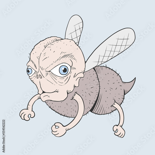 Design of mutant insect flying
