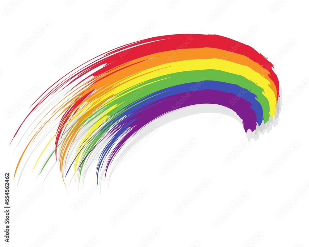 abstract rainbow wave.Abstract pattern. abstract style pattern design. Trendy illustration digital art abstract rainbow wave.Abstract pattern. abstract style pattern design. Trendy illustration digital art