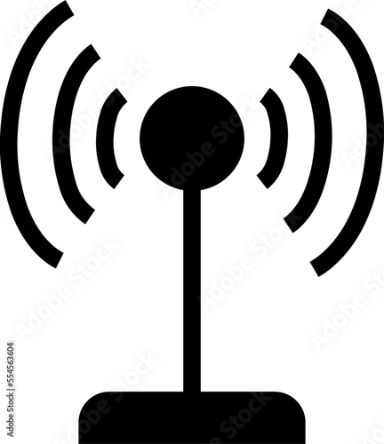 Black fill icon laptop computer technology business screen modern display notebook white pc design internet monitor digital office desktop device background blank isolated communication space table wo