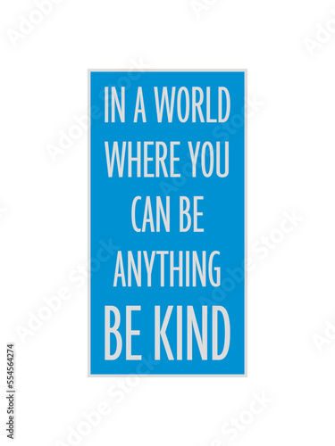you can be kind 