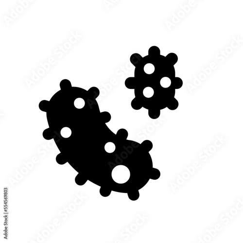 bacterium glyph icon