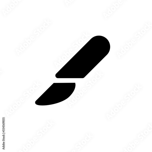 scalpel glyph icon