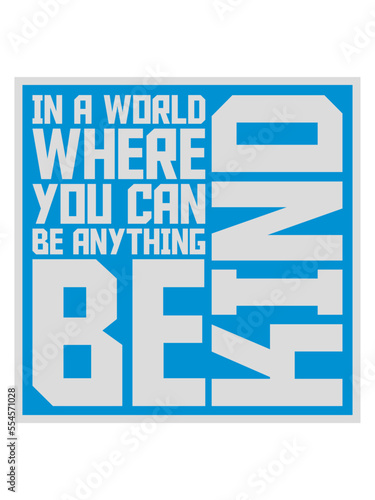 you can be kind 