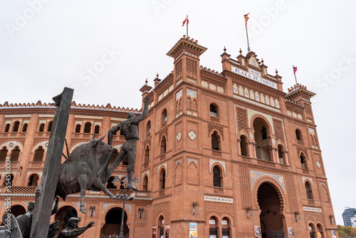 Plaza de toros de Las Ventas in Madrid, largest bullfighting arena in Spain photo