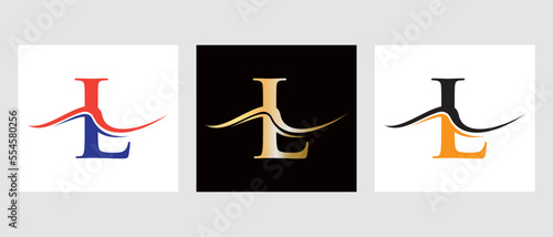 Initial Monogram Letter L Logo Design. L Logotype Vector Template