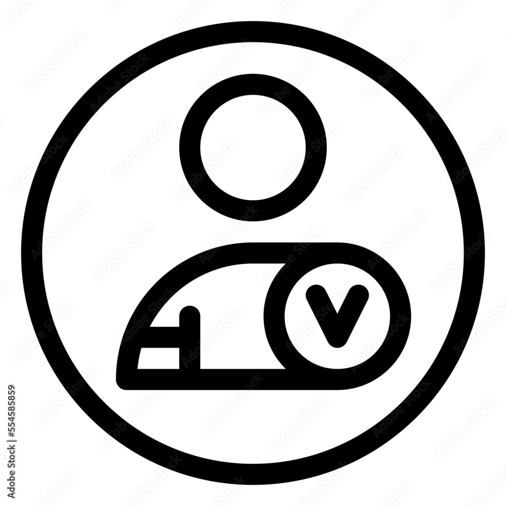 User Profile Icon or Person Icon or Avatar Icon or People Icon or Head Icon Vector Image User Profile Icon or Person Icon or Avatar Icon or People Icon or Head Icon Vector Image