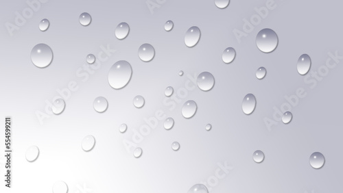Wallpaper Mural Drops of water on the floor, put a tick portfolio. Waterdrops on a glass surface. Torontodigital.ca