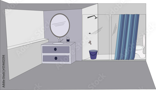 bathroom vectors file