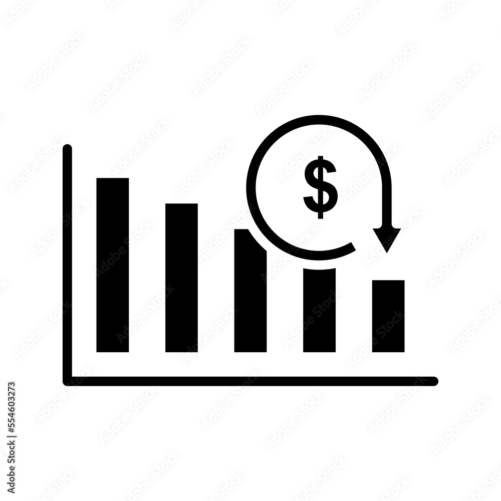 Bankrupt icon. sign for mobile concept and web design. vector illustration Bankrupt icon. sign for mobile concept and web design. vector illustration