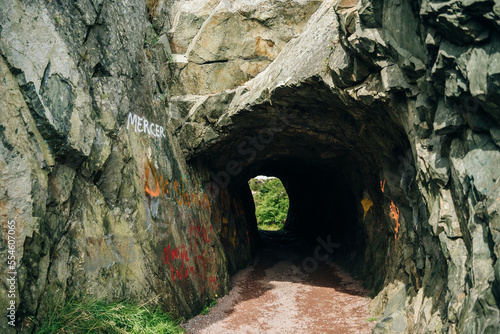 The Tunnel in Brigus in Newfoundland, Canada, June 2022