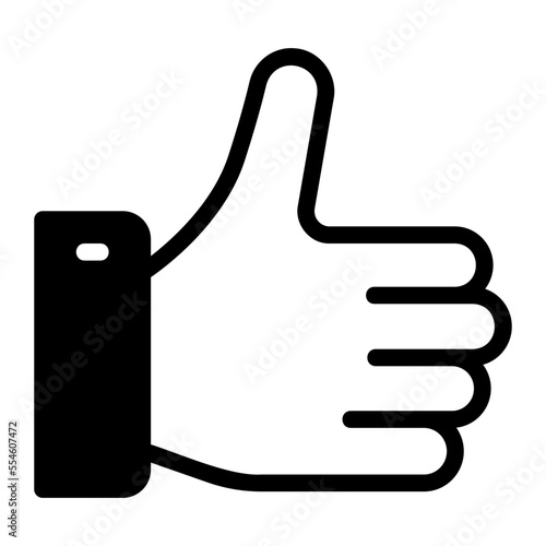 like glyph icon