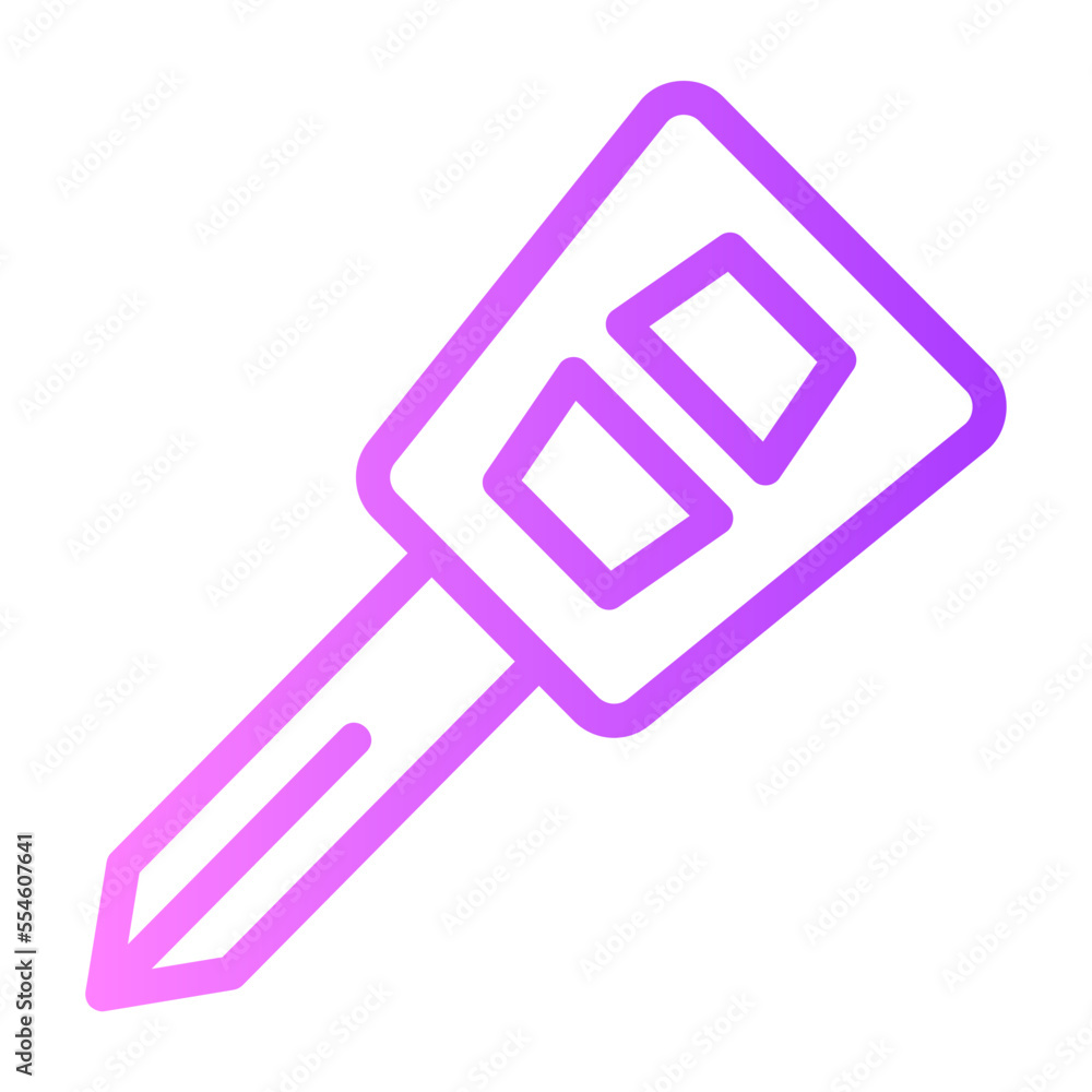 car key gradient icon car key gradient icon