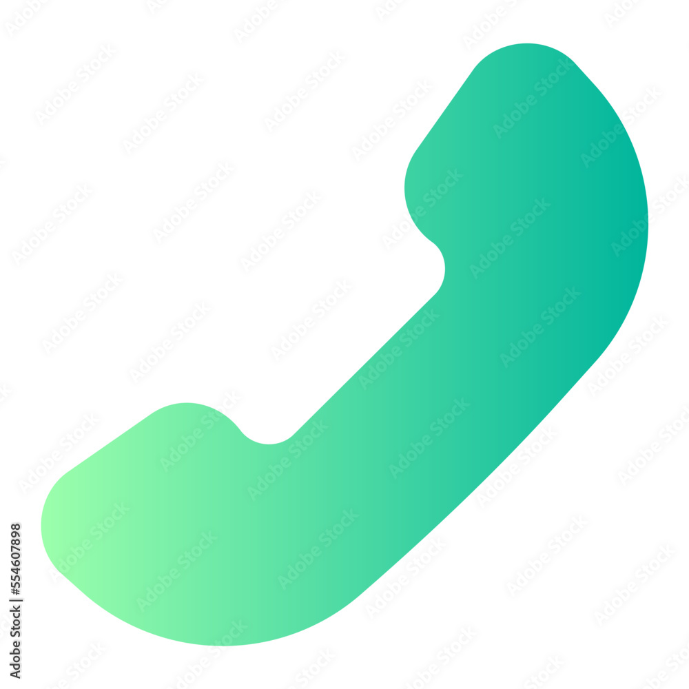 telephone gradient icon telephone gradient icon