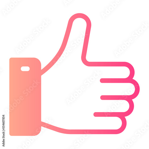 like gradient icon