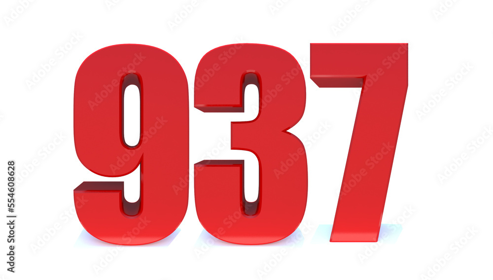 937 number 937 number