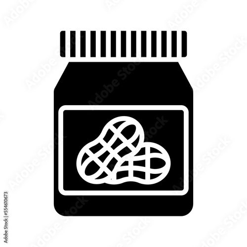 Peanut butter icon. sign for mobile concept and web design. vector illustration