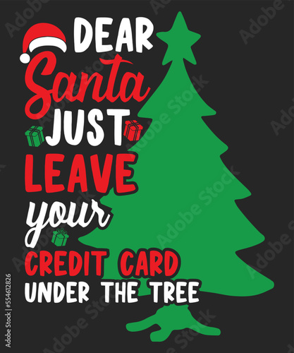 Christmas Coloring SVG T-shirt Design