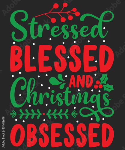 Christmas Coloring SVG T-shirt Design