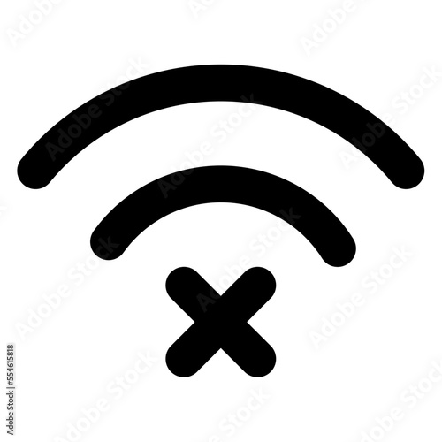 No wifi wireless icon