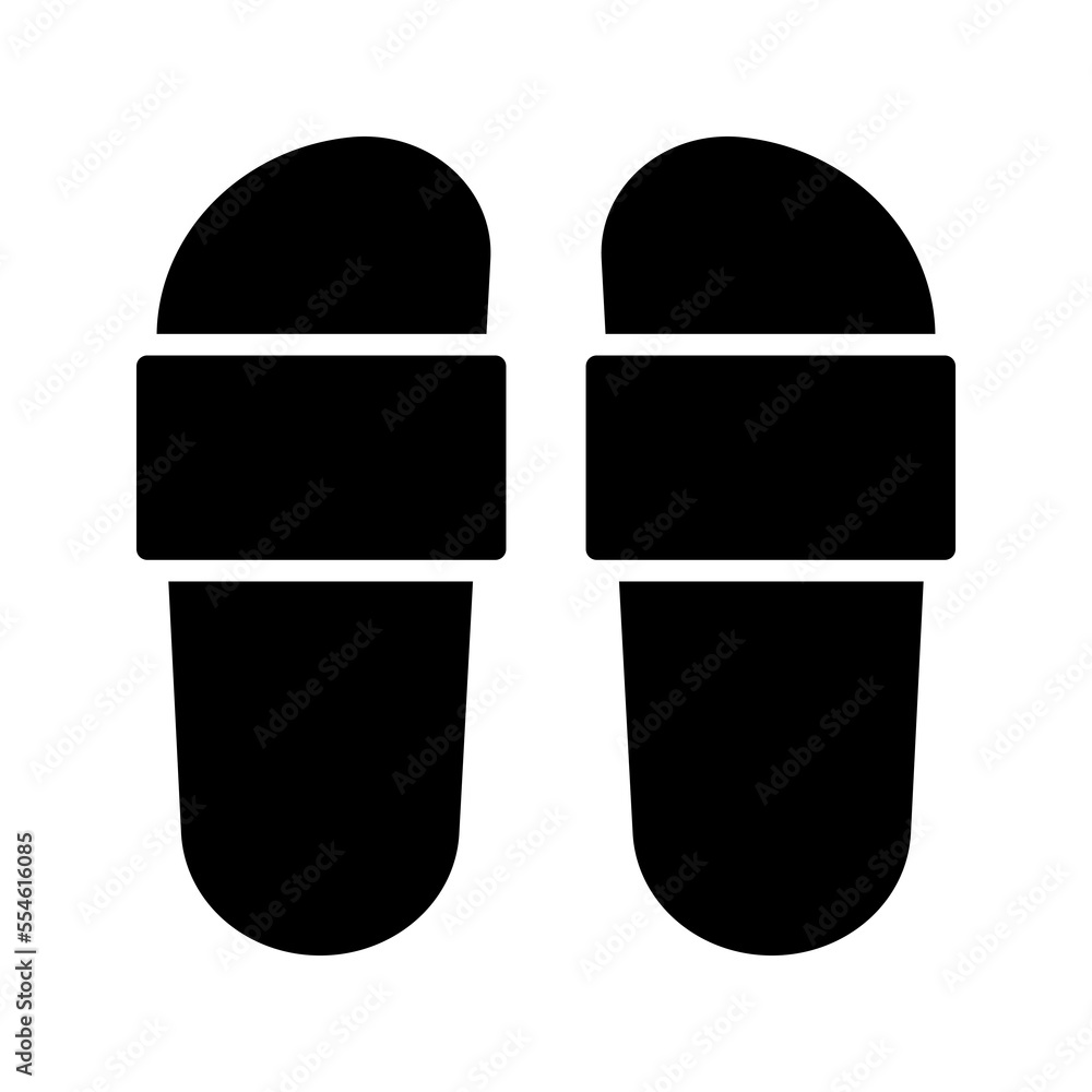 Sandal icon. sign for mobile concept and web design. vector illustration Sandal icon. sign for mobile concept and web design. vector illustration