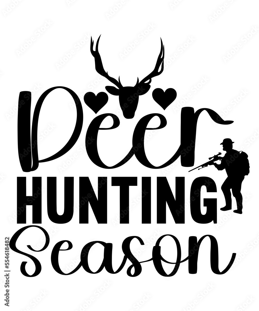 Fototapeta premium Hunting SVG Bundle, Deer Duck Hunting SVG Cut Files, commercial use, instant download, printable vector clip art, Hunting Dad Shirt,Hunting Svg Bundle, Hunting Season, Guns Print, Animal, Hunter Svg, 
