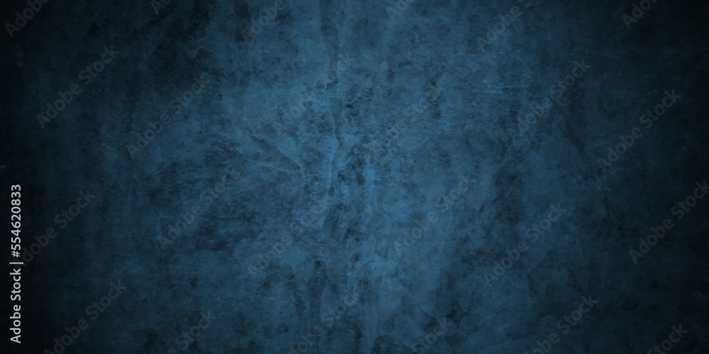 Dark Blue background with grunge backdrop texture, watercolor painted mottled blue background, colorful bright ink and watercolor textures on white paper background.