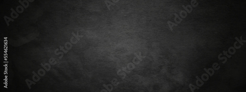 Fototapeta Naklejka Na Ścianę i Meble -  Black texture chalk board and black board background. stone concrete texture grunge backdrop background anthracite panorama. Panorama dark grey black slate background or texture.