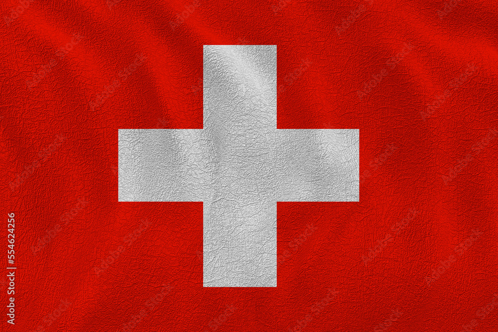 National flag of Switzerland. Background with flag Flag Switzerland National flag of Switzerland. Background with flag Flag Switzerland