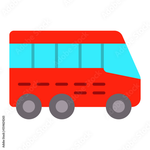 Bus Flat Icon