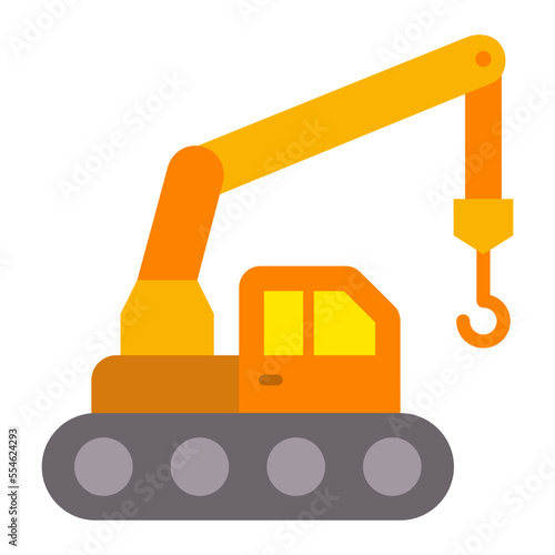 Crane Flat Icon