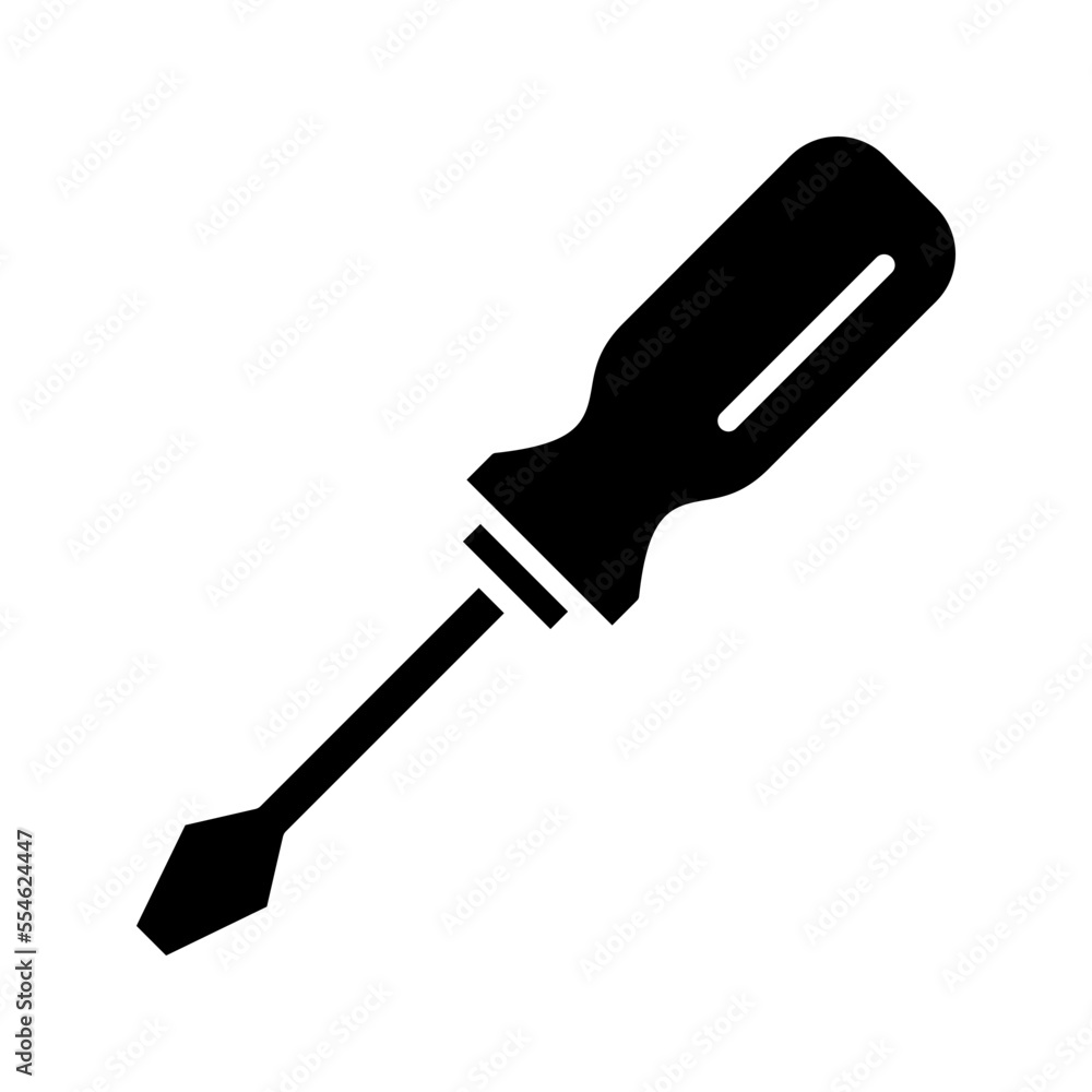Fototapeta premium screwdriver icon flat vecktor trendy popular simple