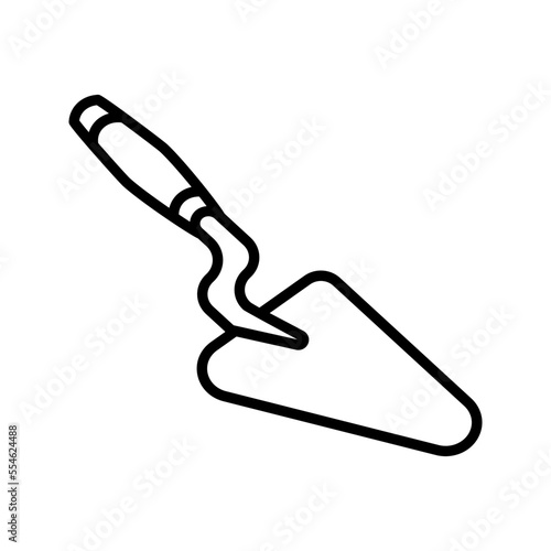 trowel icon flat vecktor trendy popular simple