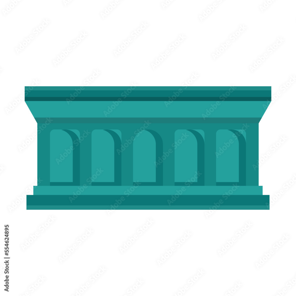 Fototapeta premium Bar counter without stools vector illustration. Tables for pubs, bars and clubs isolated on white background. Alcohol, interior concept